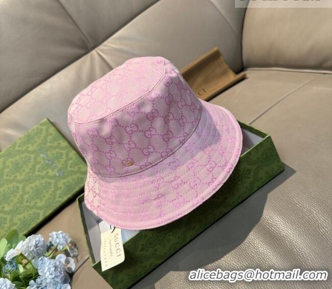 Market Sells Gucci GG Canvas Bucket Hat GG010513 Pink 2026