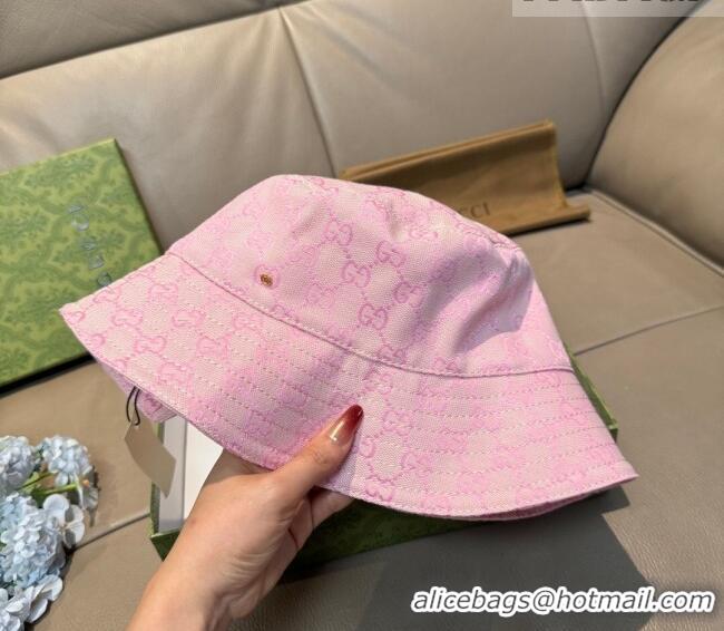 Market Sells Gucci GG Canvas Bucket Hat GG010513 Pink 2026
