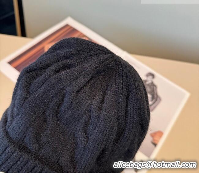 Market Sells Celine Knit Hat CE010516 Black 2026