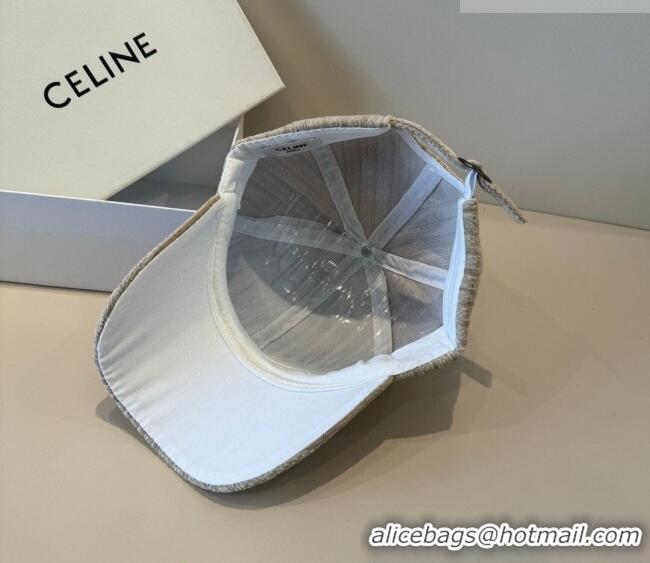Market Sells Celine Baseball Hat with Strass CE010516 Beige 2026
