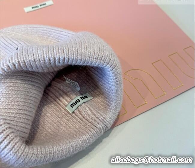 Buy Classic Discount Miu Miu Knit Hat MIU010516 Grey 2026