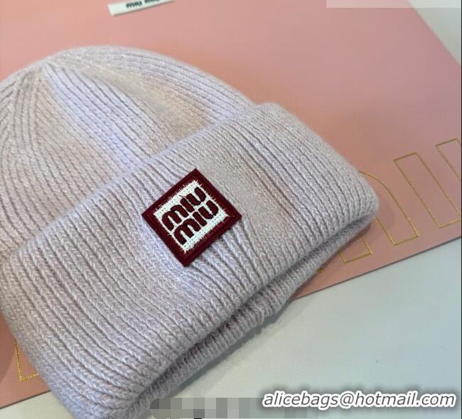Buy Classic Discount Miu Miu Knit Hat MIU010516 Grey 2026