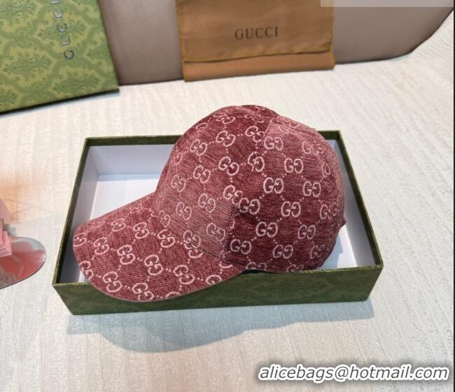 Promotional Gucci GG Baseball Hat GG010518 Pink 2026