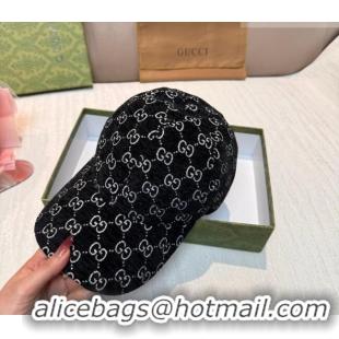 Buy Inexpensive Gucci GG Baseball Hat GG010518 Black 2026