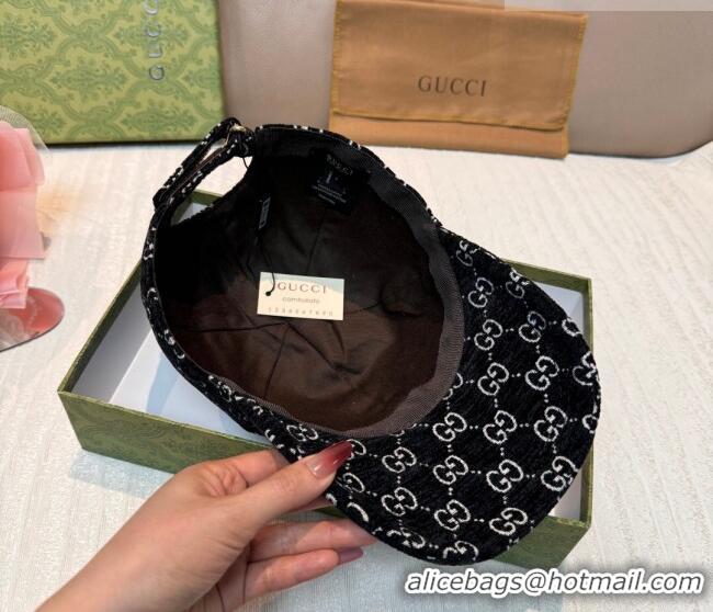 Buy Inexpensive Gucci GG Baseball Hat GG010518 Black 2026