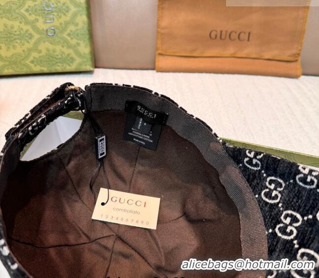 Buy Inexpensive Gucci GG Baseball Hat GG010518 Black 2026