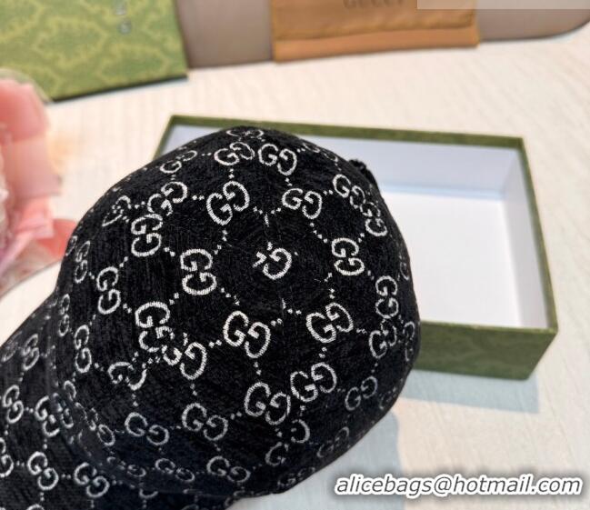 Buy Inexpensive Gucci GG Baseball Hat GG010518 Black 2026