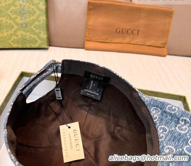 Low Price Gucci GG Baseball Hat GG010518 Blue 2026