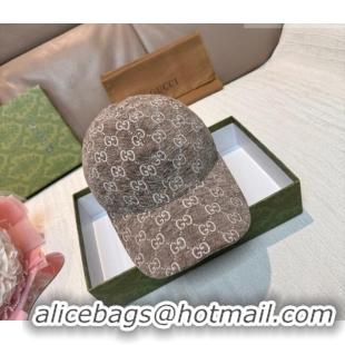 Buy Discount Gucci GG Baseball Hat GG010518 Beige 2026