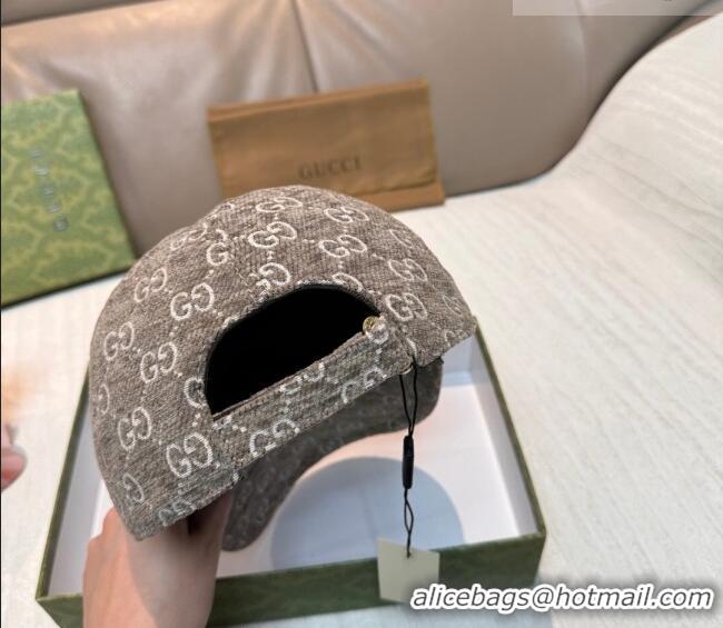 Buy Discount Gucci GG Baseball Hat GG010518 Beige 2026