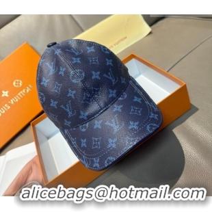 New Design Louis Vuitton Baseball Hat LV010518 Dark Blue 2026