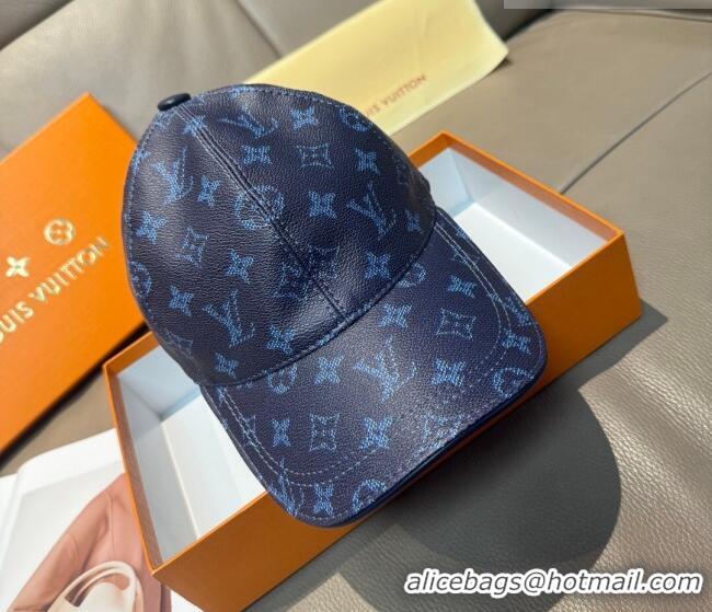 New Design Louis Vuitton Baseball Hat LV010518 Dark Blue 2026