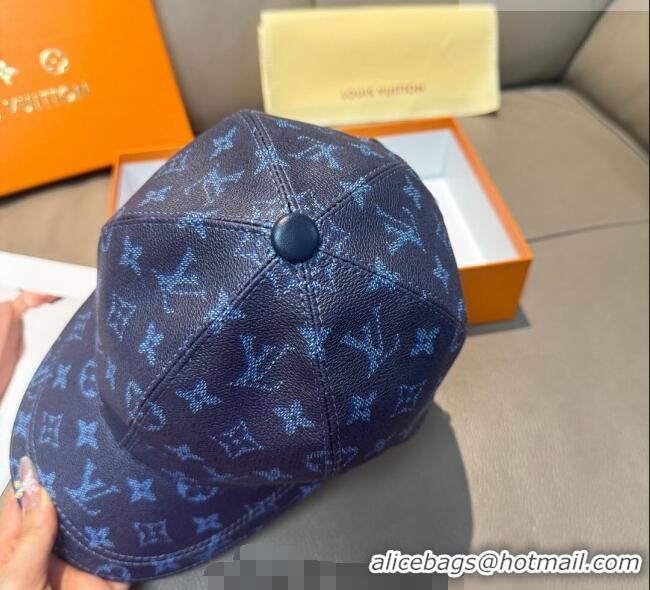 New Design Louis Vuitton Baseball Hat LV010518 Dark Blue 2026