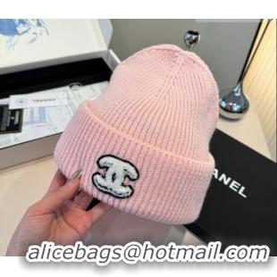 New Design Chanel Knit Hat CH010520 Pink 2026