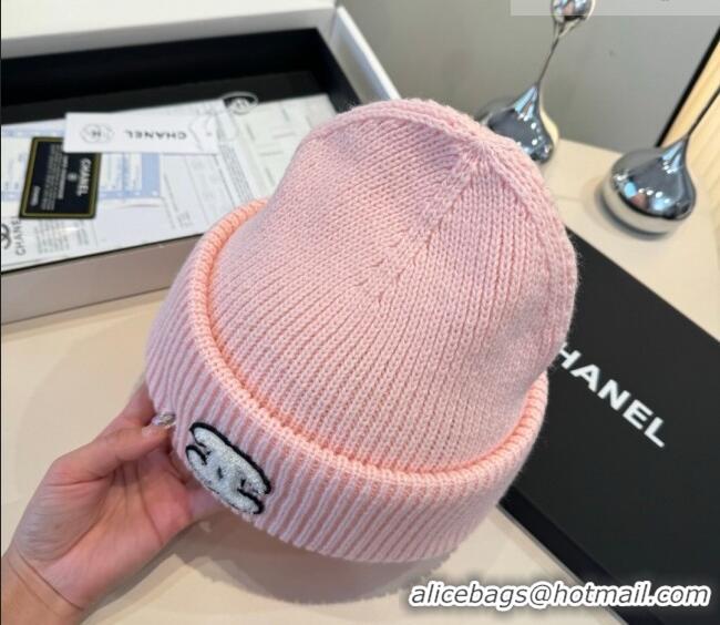 New Design Chanel Knit Hat CH010520 Pink 2026
