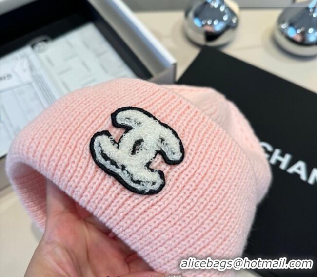 New Design Chanel Knit Hat CH010520 Pink 2026