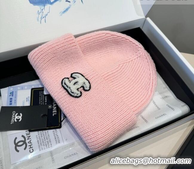 New Design Chanel Knit Hat CH010520 Pink 2026