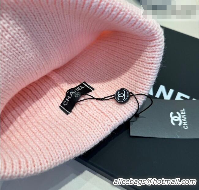 New Design Chanel Knit Hat CH010520 Pink 2026