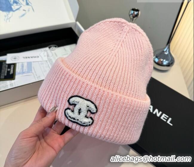 New Design Chanel Knit Hat CH010520 Pink 2026