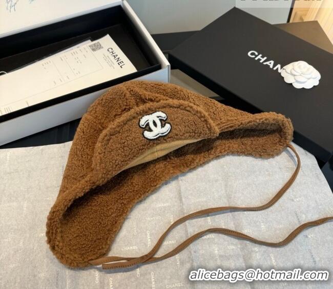 Luxury Discount Chanel Chapka Hat CH010521 Brown 2026