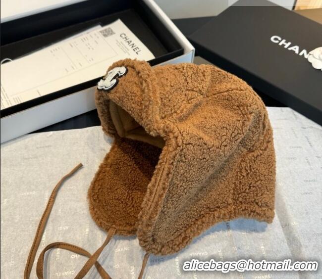 Luxury Discount Chanel Chapka Hat CH010521 Brown 2026