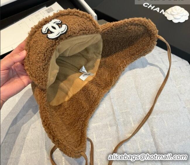 Luxury Discount Chanel Chapka Hat CH010521 Brown 2026