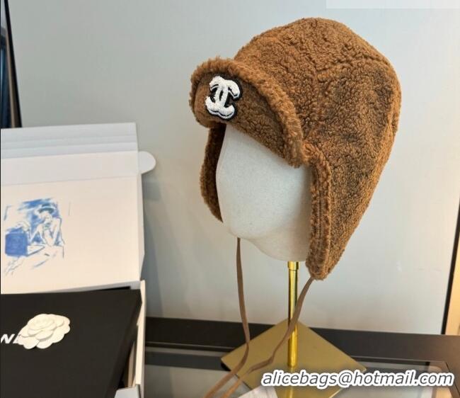 Luxury Discount Chanel Chapka Hat CH010521 Brown 2026