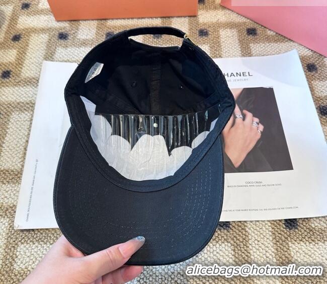 Buy Inexpensive Miu Miu Canvas Baseball Hat MIU010522 Black 2026
