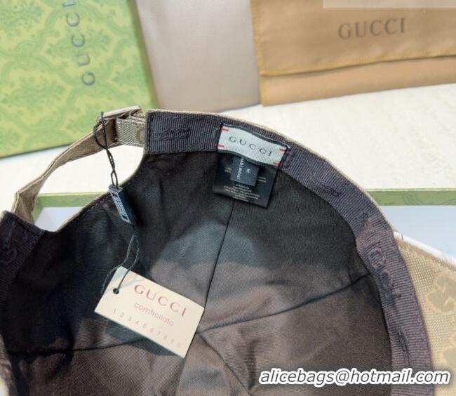 Good Product Gucci GG Nylon Baseball Hat GG010523 Beige 2026