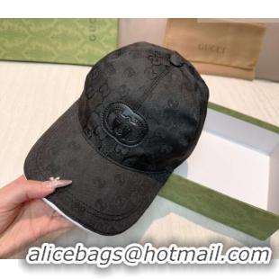 Good Quality Gucci GG Nylon Baseball Hat GG010523 Black 2026