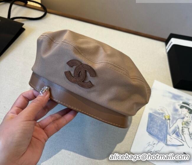 Pretty Style Chanel Beret Hat CH010524 Beige 2026