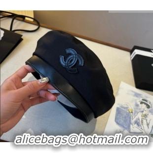 Promotional Chanel Beret Hat CH010524 Black 2026