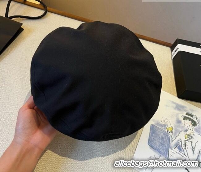 Promotional Chanel Beret Hat CH010524 Black 2026