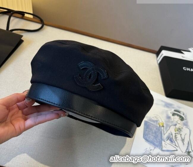 Promotional Chanel Beret Hat CH010524 Black 2026