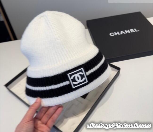 Reasonable Price Chanel Knit Hat CH010528 White 2026