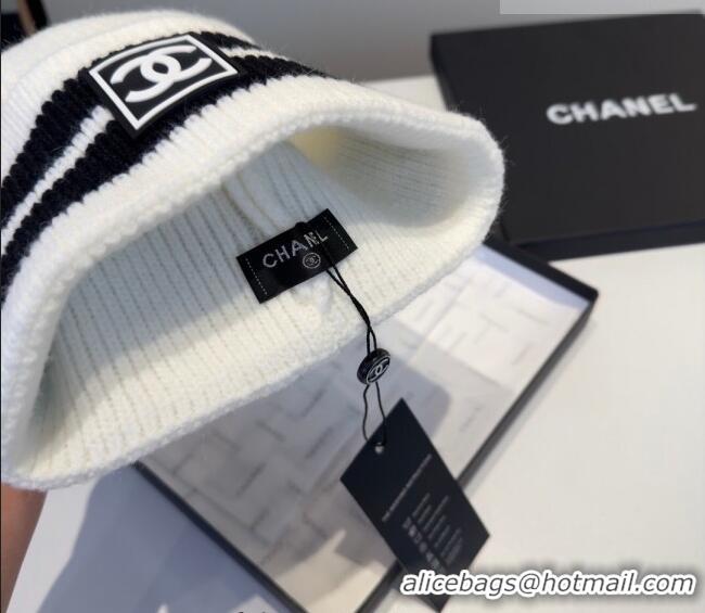 Reasonable Price Chanel Knit Hat CH010528 White 2026