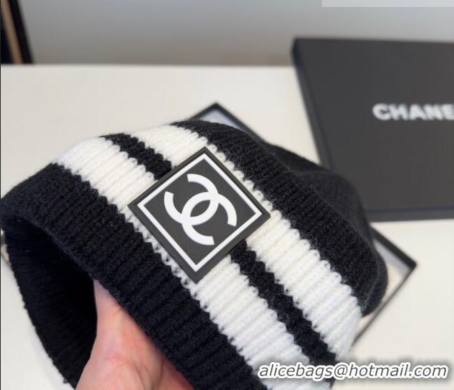 Cheap Price Chanel Knit Hat CH010528 Black 2026
