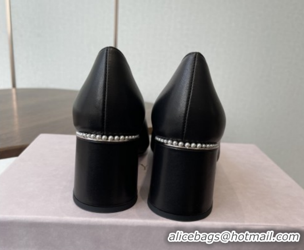 Grade Quality Jimmy Choo Jenson 65 Pumps in Nappa & Patent Leather Black 5111746