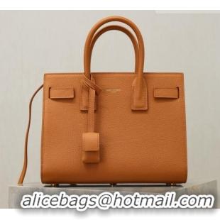 Grade Design Saint Laurent Sac De Jour Baby Tote bag in Grained Leather 421863/477477 Brown 2026