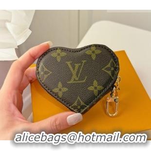 Well Crafted Louis Vuitton Heart Coin Purse M26575 Monogram 2026