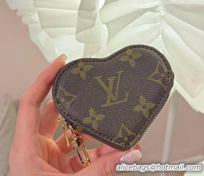 Well Crafted Louis Vuitton Heart Coin Purse M26575 Monogram 2026
