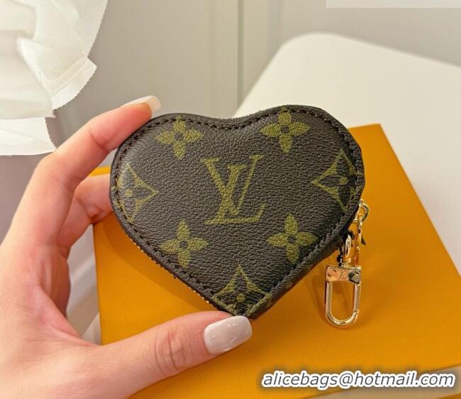 Well Crafted Louis Vuitton Heart Coin Purse M26575 Monogram 2026