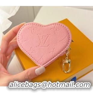 Trendy Design Louis Vuitton Heart Coin Purse M26575 Pink 2026