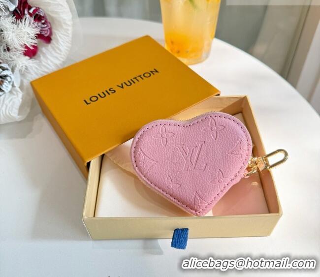 Trendy Design Louis Vuitton Heart Coin Purse M26575 Pink 2026