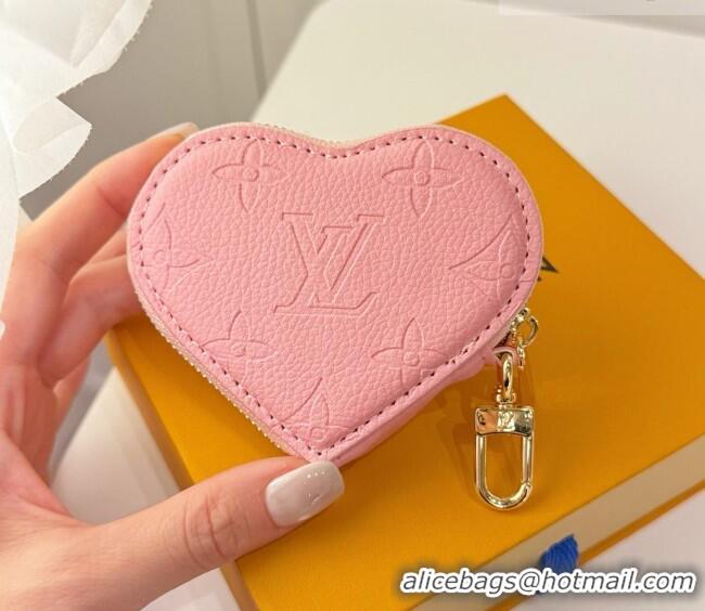 Trendy Design Louis Vuitton Heart Coin Purse M26575 Pink 2026