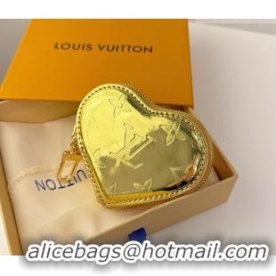 Top Quality Louis Vuitton Heart Coin Purse M26575 Gold-Tone 2026