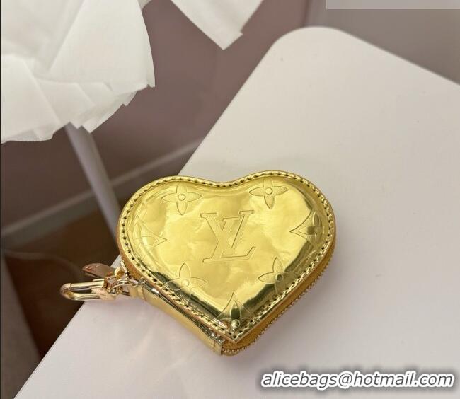 Top Quality Louis Vuitton Heart Coin Purse M26575 Gold-Tone 2026