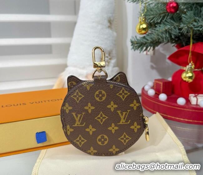 Good Quality Louis Vuitton Kitty Cat Coin Purse Bag Charm M15139 2026