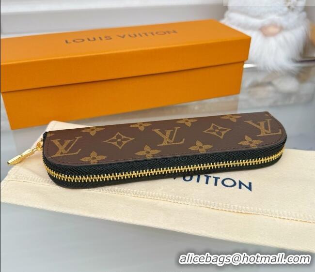Famous Brand Louis Vuitton Pencil Pouch Charlotte GI1477 Monogram/Black 2026