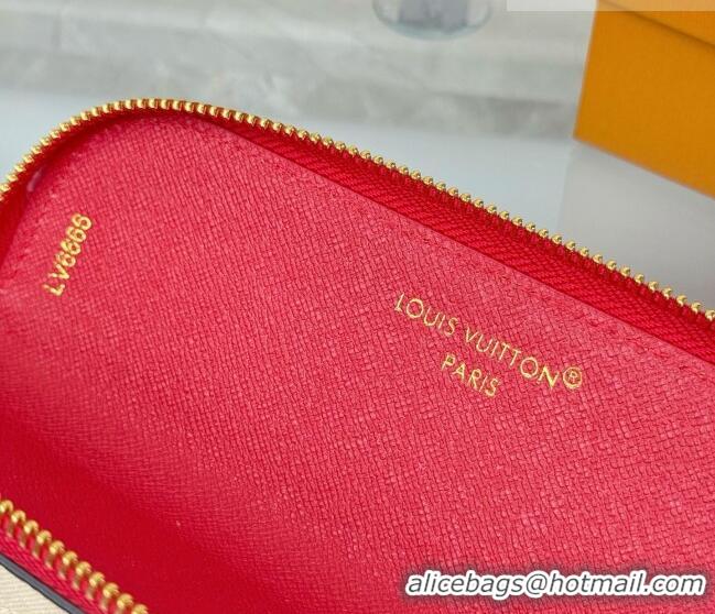 Big Discount Louis Vuitton Pencil Pouch Charlotte GI1477 Monogram/Red 2026
